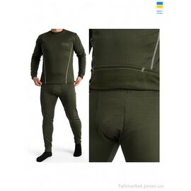 Термобілизна чоловіча Зима Чоловіча термо білизна хакі (4 шт. р.сіткаM-2XL) "Sport style" недорого оптом від прямого постачальника