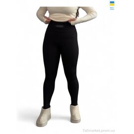 Лосінси жіночі Зима 70225-1 чорний (4 шт. р.сіткаXL-4XL) "Sport style" недорого оптом від прямого постачальника
