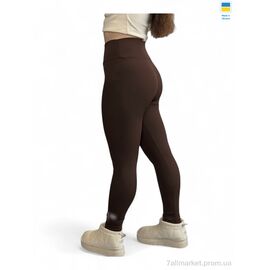 Лосінси жіночі Зима 70225-1-1 шоколад (4 шт. р.сіткаXL-4XL) "Sport style" недорого оптом від прямого постачальника