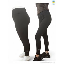 Лосінси жіночі Зима 70225-1-1 чорний (4 шт. р.сіткаXL-4XL) "Sport style" недорого оптом від прямого постачальника