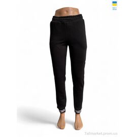 Спортивні штани жіночі Зима 80026 чорний (4 шт. р.сіткаXL-4XL) "Sport style" недорого оптом від прямого постачальника
