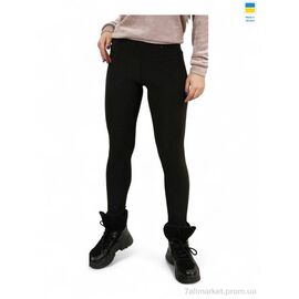 Лосінси жіночі Зима 2222 чорний (4 шт. р.сіткаS-XL) "Sport style" недорого оптом від прямого постачальника