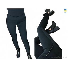 Лосінси жіночі Зима 2251 чорний (4 шт. р.сіткаS-XL) "Sport style" недорого оптом від прямого постачальника