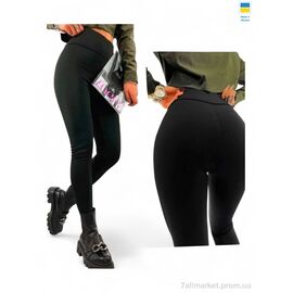 Лосінси жіночі Зима 1000 чорний (4 шт. р.сіткаXL-4XL) "Sport style" недорого оптом від прямого постачальника
