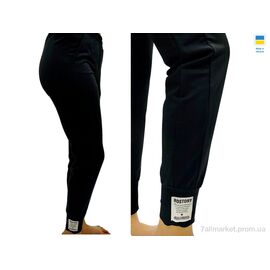 Лосінси жіночі Зима 8042 чорний (4 шт. р.сіткаS-XL) "Sport style" недорого оптом від прямого постачальника