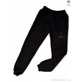 Спортивні штани чоловічі Зима K2 PM чорний (5 шт. р.сітка46-54) "Sport style" недорого оптом від прямого постачальника