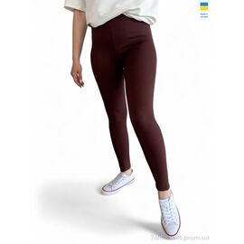 Лосінси жіночі Зима 7225 шоколад (4 шт. р.сіткаS-XL) "Sport style" недорого оптом від прямого постачальника