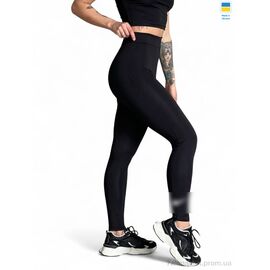 Лосінси жіночі Зима 700-1 NK чорний (45 шт. р.сіткаS-XL) "Sport style" недорого оптом від прямого постачальника