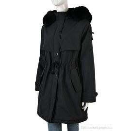 Куртка жіноча Зима 4268-7068 black (4 шт. р.сіткаL-2XL) "Мир" недорого оптом від прямого постачальника