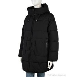 Куртка жіноча Зима 4268-7092 black (4 шт. р.сіткаL-4XL) "Pryama Vigoda" недорого оптом від прямого постачальника