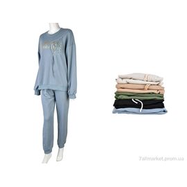 Спортивний костюм жіночий Зима 4274-Q691 mix (10 шт. р.сіткаXL-4XL) "Pryama Vigoda" недорого оптом від прямого постачальника