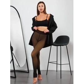 Лосини жіночі теплі 946 black р.50-54 "VICTORY" недорого оптом від прямого постачальника