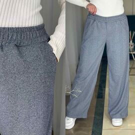 Штани жіночі утеплені 6052 l.blue р.42-54 "LINDA" недорого оптом від прямого постачальника