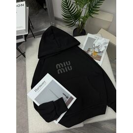 Худі жіноче 9070 black р.42-48 "LINDA" недорого оптом від прямого постачальника