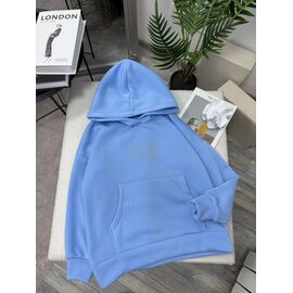 Худі жіноче 9070 l.blue р.42-48 "LINDA" недорого оптом від прямого постачальника