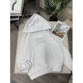 Худі жіноче 9070 white р.42-48 "LINDA" недорого оптом від прямого постачальника