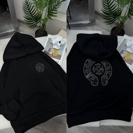 Худі жіноче 9071 black р.42-48 "LINDA" недорого оптом від прямого постачальника