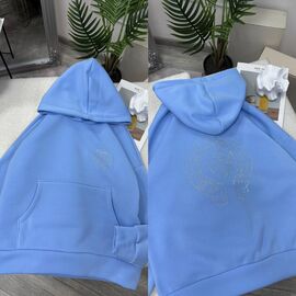 Худі жіноче 9071 l.blue р.42-48 "LINDA" недорого оптом від прямого постачальника