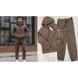 Костюм спортивний чоловічий AZ0177 brown р.48-58 "Annet" недорого оптом від прямого постачальника
