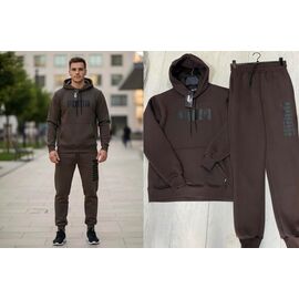 Костюм спортивний чоловічий AZ0179 brown р.M-2XL "Annet" недорого оптом від прямого постачальника