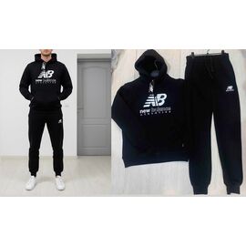 Костюм спортивний чоловічий AZ0180 black р.M-2XL "Annet" недорого оптом від прямого постачальника