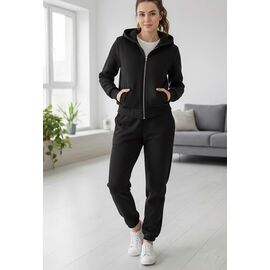 Костюм спортивний жіночий AZ0182 black р.M-XL "Annet" недорого оптом від прямого постачальника