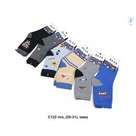 Шкарпетки дитячі теплі на хлопчика HK122  mix р.21-26 "Annet" недорого оптом від прямого постачальника
