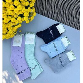 Шкарпетки жіночі теплі HK235 mix р.36-41 "Annet" недорого оптом від прямого постачальника