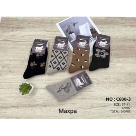 Шкарпетки жіночі теплі HK600-3 mix р.37-41 "Annet" недорого оптом від прямого постачальника