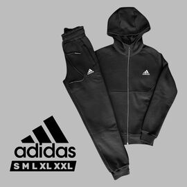 Костюм спортивний чоловічий 6735 black р.S-2XL "ROLADA" недорого оптом від прямого постачальника