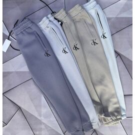 Штани спортивні чоловічі утеплені 66046 l.grey р.S-2XL "MACCALI" недорого оптом від прямого постачальника