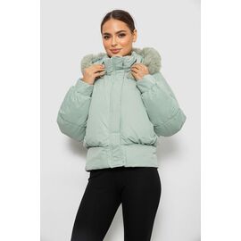 Куртка жіноча зимова 025 (12055) green р.M-2XL "Obuv OK2" недорого оптом від прямого постачальника