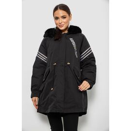 Куртка жіноча зимова 1001 (12052) black р.L-3XL "Obuv OK2" недорого оптом від прямого постачальника