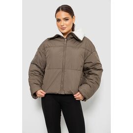 Куртка жіноча зимова 1105 (12058) d.beige р.M-XL "Obuv OK2" недорого оптом від прямого постачальника