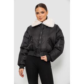 Куртка жіноча зимова 17115 (12047) black р.42-48 "Obuv OK2" недорого оптом від прямого постачальника