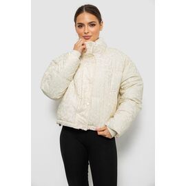 Куртка жіноча демісезонна 17190 (12035) milky р.42-48 "Obuv OK2" недорого оптом від прямого постачальника