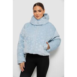 Куртка жіноча зимова 17255 (12061) l.blue р.42-48 "Obuv OK2" недорого оптом від прямого постачальника