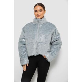 Куртка жіноча демісезонна 17280 (12034) grey р.42-48 "Obuv OK2" недорого оптом від прямого постачальника