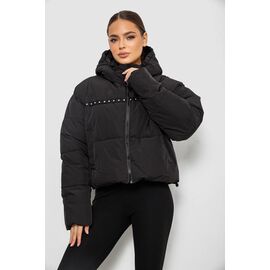 Куртка жіноча демісезонна 17592 (12062) black р.42-48 "Obuv OK2" недорого оптом від прямого постачальника