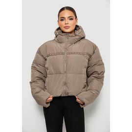Куртка жіноча демісезонна 17592 (12062) d.beige р.42-48 "Obuv OK2" недорого оптом від прямого постачальника