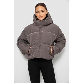 Куртка жіноча демісезонна 17592 (12062) grey р.42-48 "Obuv OK2" недорого оптом від прямого постачальника