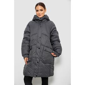 Куртка жіноча зимова 2022-51 (12016) grey р.XL-5XL "Obuv OK2" недорого оптом від прямого постачальника