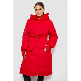 Куртка жіноча зимова 5858 (12063) red р.L-3XL "Obuv OK2" недорого оптом від прямого постачальника