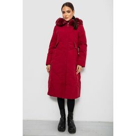 Куртка жіноча зимова 8803 (12048) red р.L-3XL "Obuv OK2" недорого оптом від прямого постачальника