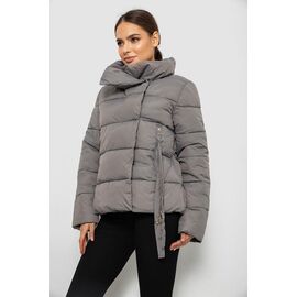 Куртка жіноча демісезонна 998 (11965) grey р.M-2XL "Obuv OK2" недорого оптом від прямого постачальника