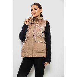 Куртка жіноча демісезонна M01 (11959) beige р.M-2XL "Obuv OK2" недорого оптом від прямого постачальника