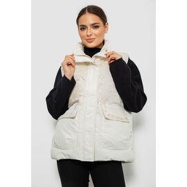 Куртка жіноча демісезонна M01 (11959) milky р.M-2XL "Obuv OK2" недорого оптом від прямого постачальника