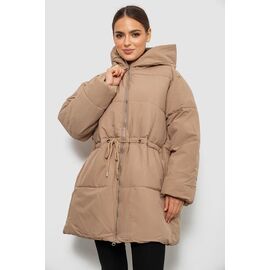 Куртка жіноча зимова SK1010 (11958) beige р.M-2XL "Obuv OK2" недорого оптом від прямого постачальника