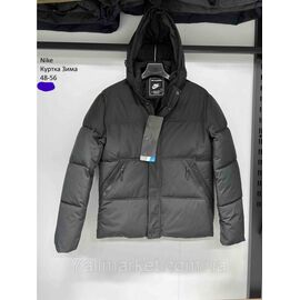 Куртка чоловіча зимова з капюшоном Найк розміри 48-56  "NEW NOCE" купити недорого від прямого постачальника