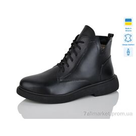 Черевики жіночі стильні Зима 3-1 чорний к. хутро (6 пар р.37-41) "Sali" недорого оптом від прямого постачальника